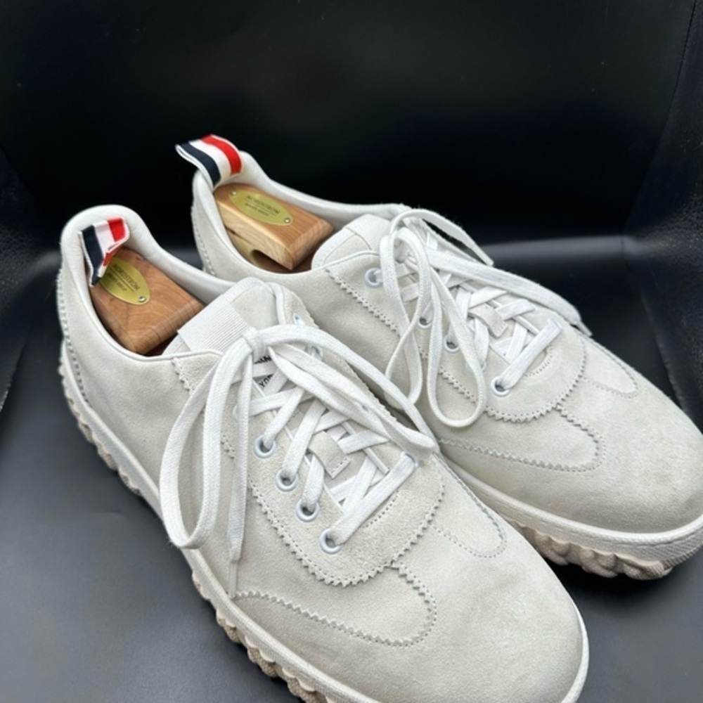 Thom Browne Suede White Casual Sneakers US11